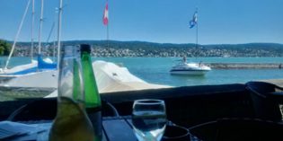 Outstanding lake view: Restaurant Mönchhof am See (13. August 2016)