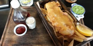 Cod fish and chips – rather special: The Alchemist Gastropub (28. January 2017)