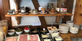 Nice breakfast in a great atmosphere: Restaurant Hotel Alpenblick (5. August 2018)