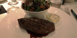 Delicious flank steak in a nice atmosphere: Restaurant DOX @ Hyatt Regency Düsseldorf (30. October 2018)