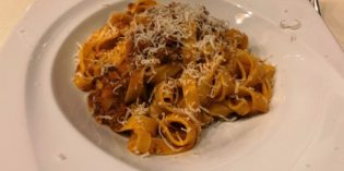 The absolutely perfect pasta alla Bolognese experience: Restaurant Ciacco (21. December 2018)