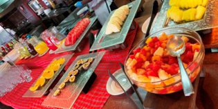 Decent breakfast selection but far from outstanding: Restaurant Big Five @ Ole Sereni Hotel (20. April 2019)