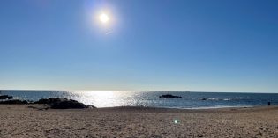 A nice place to enjoy the sun near the beach in Foz: Bar Homem do Leme (6. November 2021)