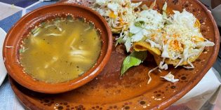 A true bargain: A full traditional Mexican meal for less than 6 CHF: Restaurant El Campanario (23. November 2021)