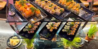 A decent all you can eat sushi buffet before 8pm: Restaurant Koi (7. May 2023)