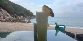 A truly outstanding beachside restaurant with stunning cocktails: Restaurant Sands @ Banyan Tree Koh Samui (12. January 2024)
